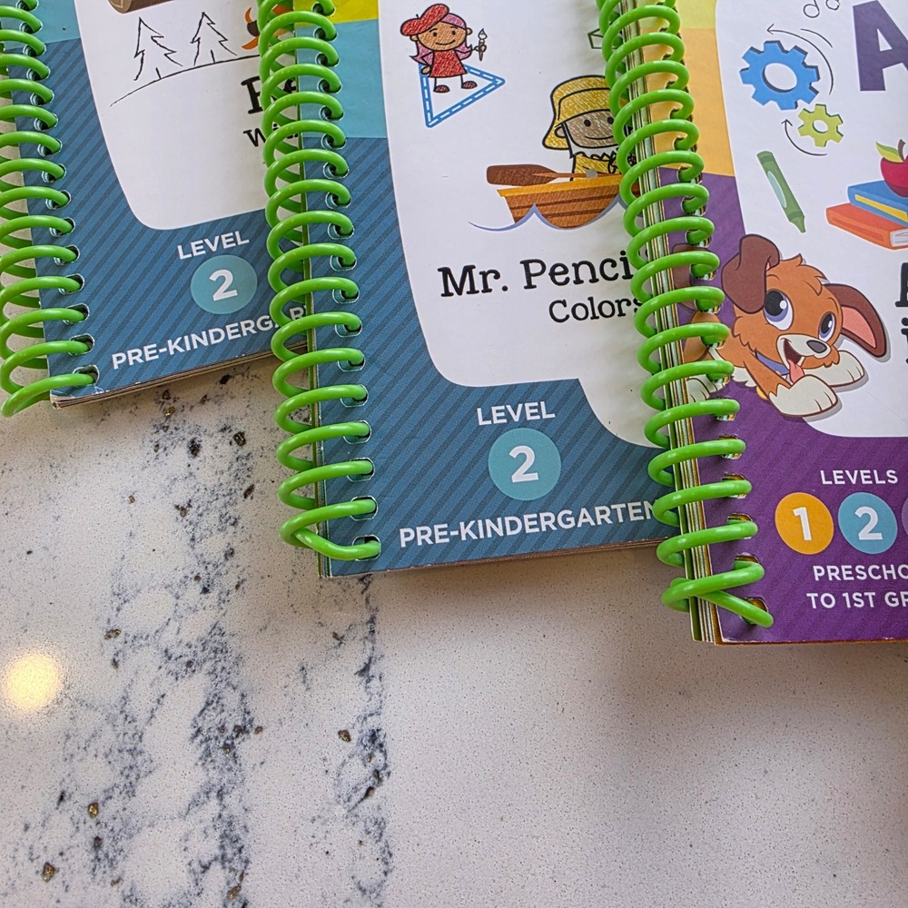 LeapFrog LeapStart Learning Books PAW Patrol Mr Pencil Activity Set - set of 4 - Picture 13 of 13